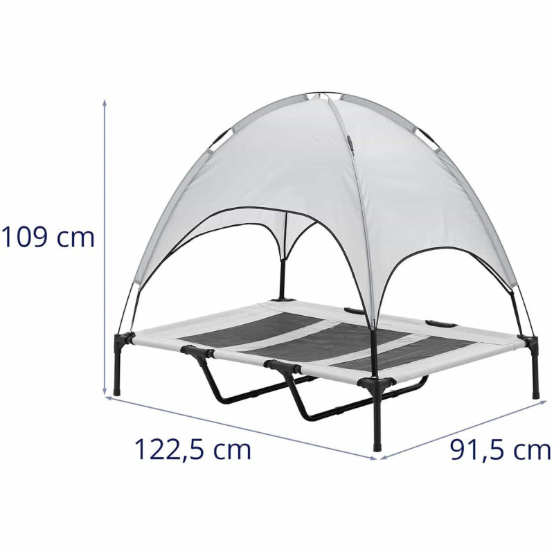 Sulankstoma lova su baldakimu 122,5 x 91,5 x 109 cm