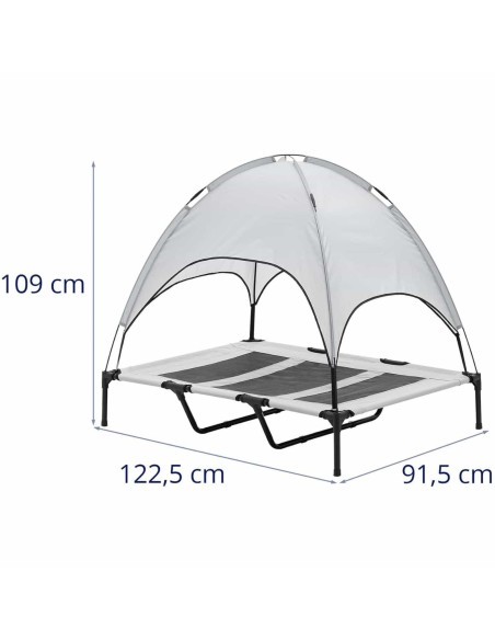 Sulankstoma lova su baldakimu 122,5 x 91,5 x 109 cm Sulankstoma lova su baldakimu 122,5 x 91,5 x 109 cm