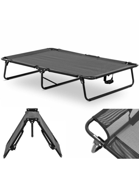 Lova šunų katėms Sulankstoma gyvūnų lova 120 x 80 x 23 cm Lova šunų katėms Sulankstoma gyvūnų lova 120 x 80 x 23 cm