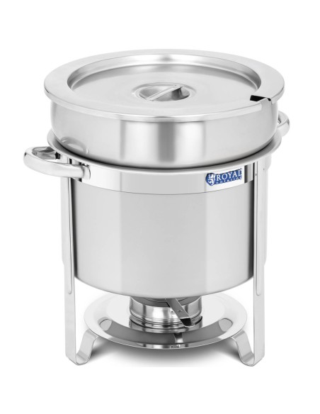 Apvalaus stalo maisto šildytuvas pastai su dangteliu 10,5 l