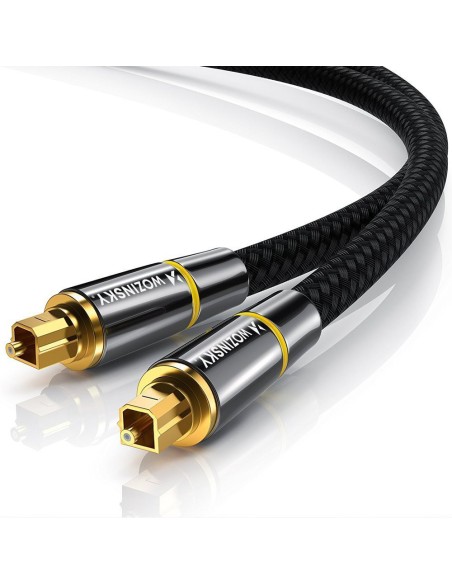 Optinis kabelis garso kabelis skaitmeninis optinis skaidulas Toslink SPDIF 3m juodas