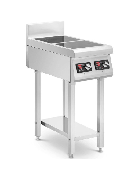 Atskirai pastatoma 2 degiklių indukcinė viryklė 400 V 2 x 3500 W Atskirai pastatoma 2 degiklių indukcinė viryklė 400 V 2 x 3500 W