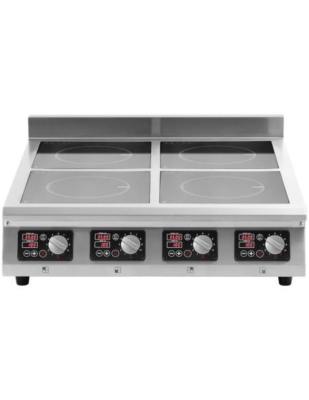 Indukcinė viryklė 4 degiklių reguliuojamas laikmatis 400 V 4 x 3500 W Indukcinė viryklė 4 degiklių reguliuojamas laikmatis 400 V 4 x 3500 W