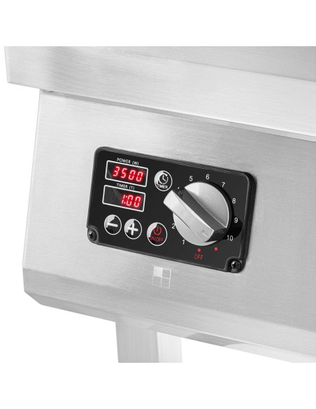 4 degiklių atviro pagrindo indukcinė viryklė 400 V 4 x 3500 W 4 degiklių atviro pagrindo indukcinė viryklė 400 V 4 x 3500 W