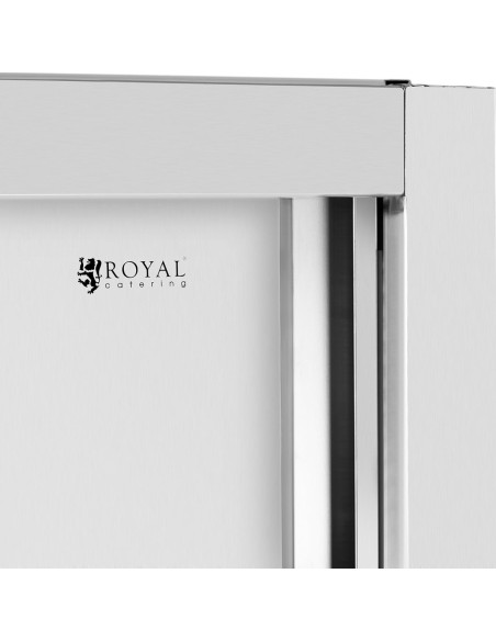 Nerūdijančio plieno virtuvės spinta su stumdomomis durimis 120 kg 80 x 50 x 180 cm Nerūdijančio plieno virtuvės spinta su stumdomomis durimis 120 kg 80 x 50 x 180 cm