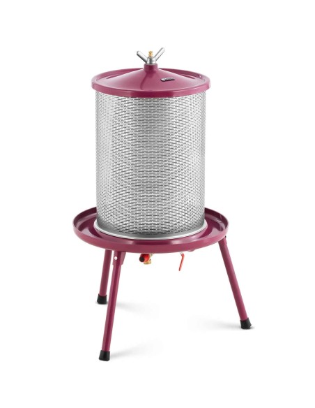 Hydro press squeezer vandens presas vaisių vyno sultims 40 l + 5 maišeliai Hydro press squeezer vandens presas vaisių vyno sultims 40 l + 5 maišeliai