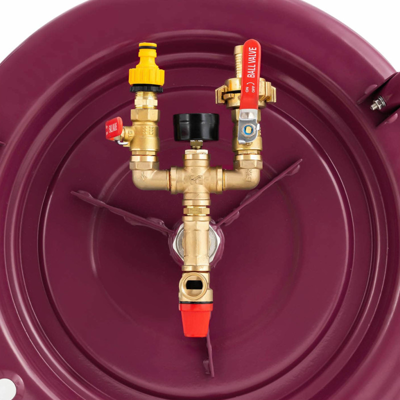 Hydro press squeezer vandens presas vaisių vyno sultims 40 l + 5 maišeliai