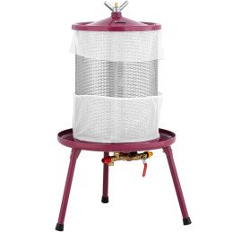 Hydro press squeezer vandens presas vaisių vyno sultims 40 l + 5 maišeliai