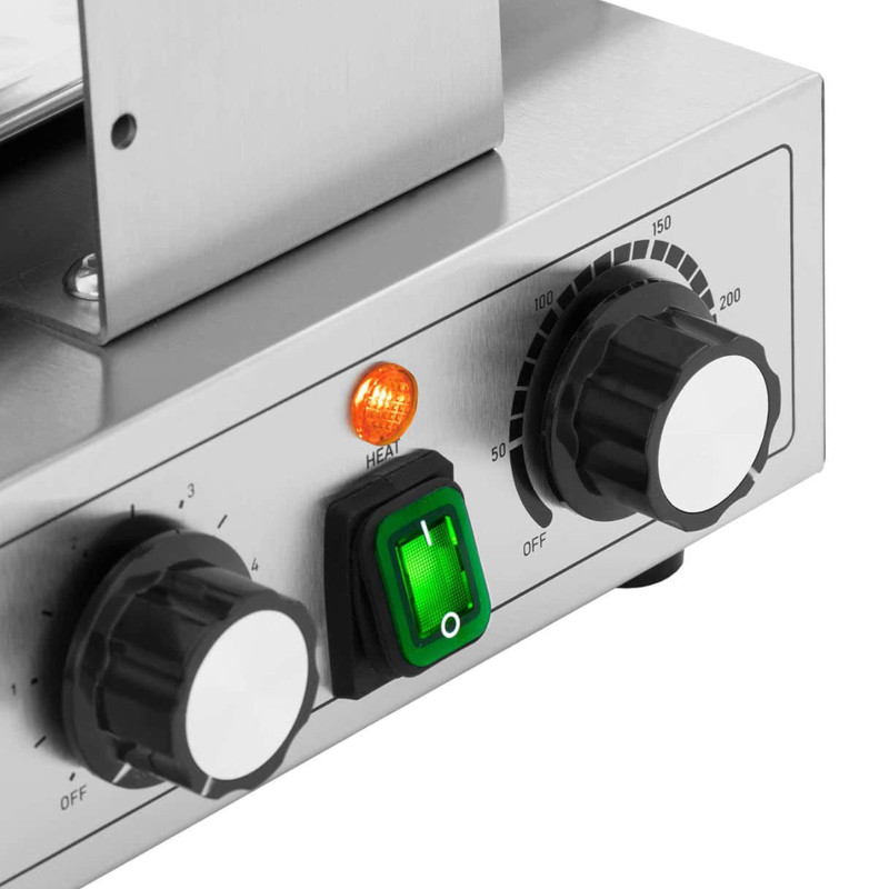 Dviguba burbulinė vaflinė burbuliniams vafliams TEFLON 2 x 1400 W