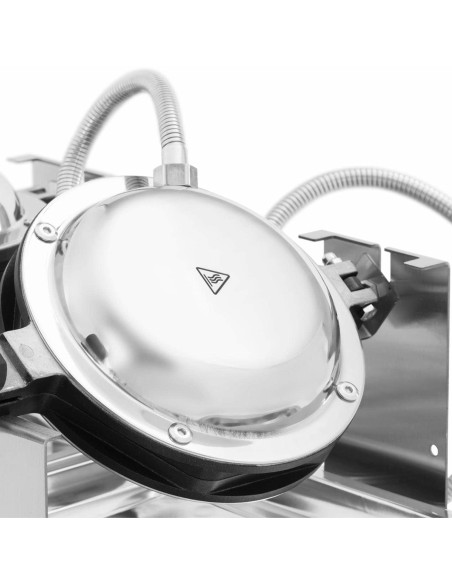 Dviguba burbulinė vaflinė burbuliniams vafliams TEFLON 2 x 1400 W Dviguba burbulinė vaflinė burbuliniams vafliams TEFLON 2 x 1400 W