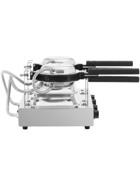 Dviguba burbulinė vaflinė burbuliniams vafliams TEFLON 2 x 1400 W Dviguba burbulinė vaflinė burbuliniams vafliams TEFLON 2 x 1400 W