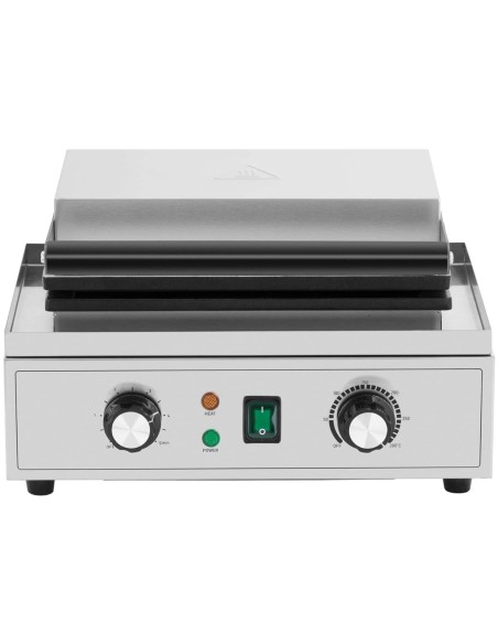 Stačiakampė vaflinė 3 belgiškiems vafliams TEFLON 1500 W Stačiakampė vaflinė 3 belgiškiems vafliams TEFLON 1500 W