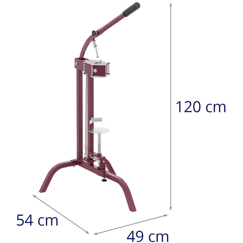 Statomas grindų kamštelis vyno buteliams 375 ml 750 ml 1,5 l