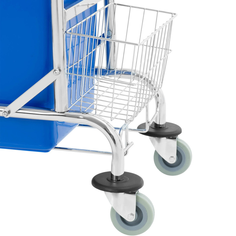 Vežimėlis grindims valyti su kibiru ir 30 l spaustuku