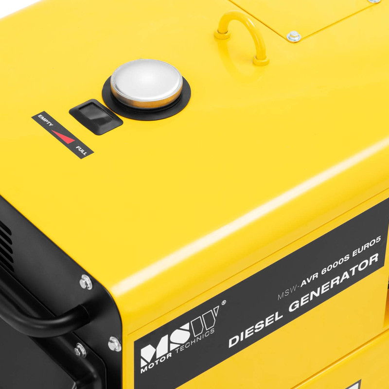 Galios generatorius dyzelinis generatorius 16 l 240/400 V 6000 W AVR