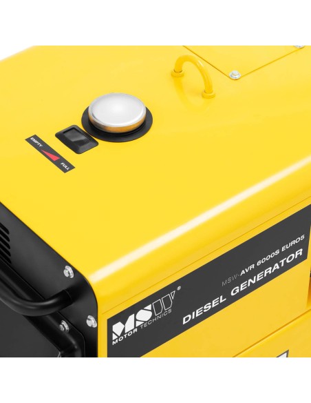 Galios generatorius dyzelinis generatorius 16 l 240/400 V 6000 W AVR Galios generatorius dyzelinis generatorius 16 l 240/400 V 6000 W AVR