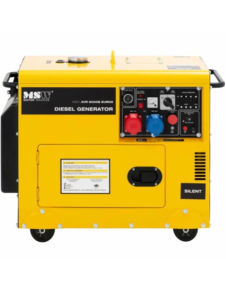 Galios generatorius dyzelinis generatorius 16 l 240/400 V 6000 W AVR Galios generatorius dyzelinis generatorius 16 l 240/400 V 6000 W AVR