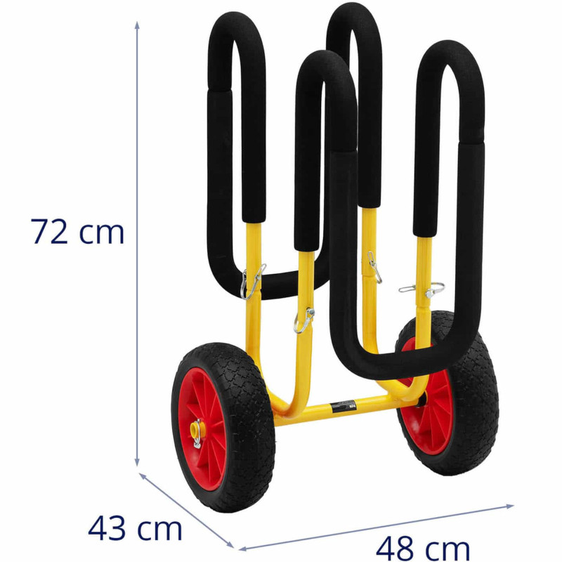 Transporto vežimėlis SUP lentai - 1 lentai