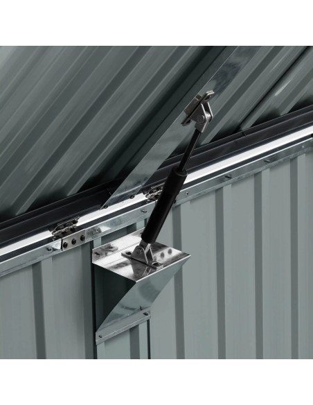 Dangtelio korpusas 2 dėžėms, 240 l šiukšliadėžės, metalinis Dangtelio korpusas 2 dėžėms, 240 l šiukšliadėžės, metalinis