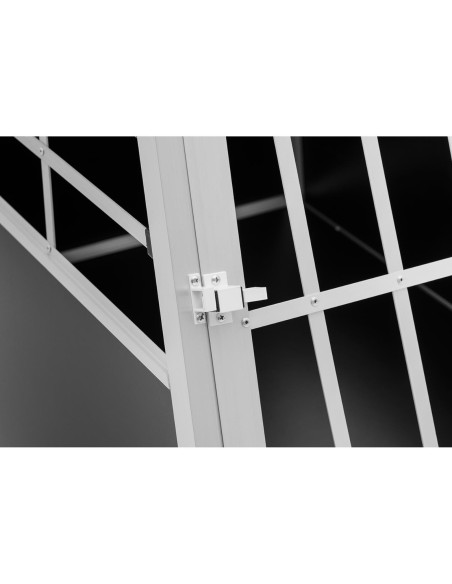 Trapecijos formos metalinis narvas šunims vežti 91 x 65 x 70 cm Trapecijos formos metalinis narvas šunims vežti 91 x 65 x 70 cm