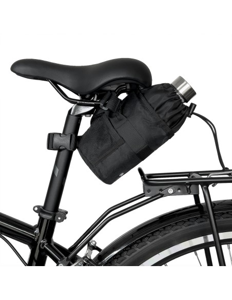 Terminio vandens buteliuko maišelis 1l dviračio butelis juodas