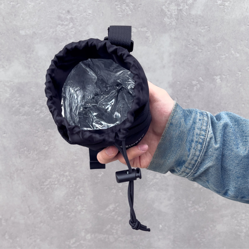 Terminio vandens buteliuko maišelis 1l dviračio butelis juodas