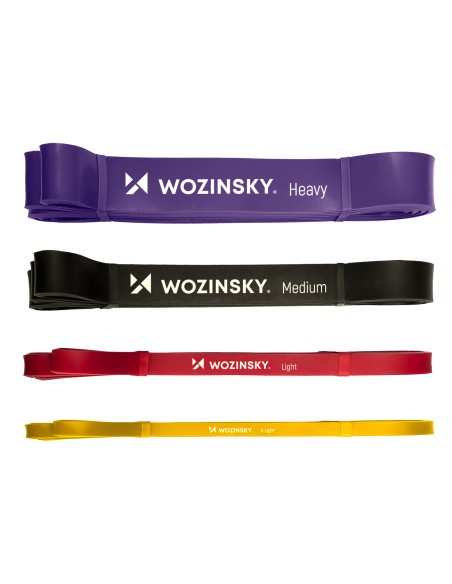 Ilgos pratimams atsparios juostos 4x crossfit fitneso juostų rinkinys Ilgos pratimams atsparios juostos 4x crossfit fitneso juostų rinkinys