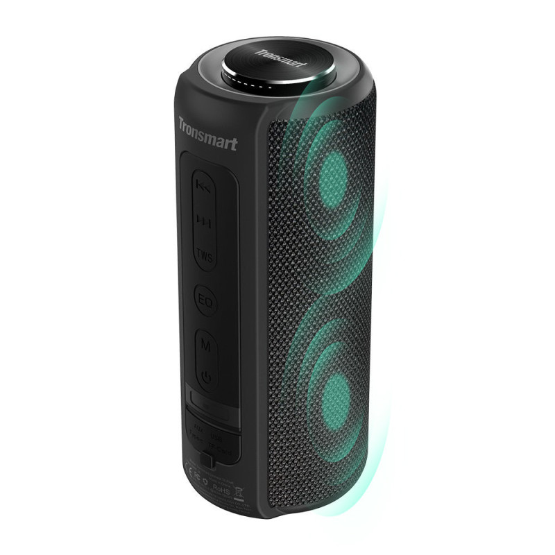 Belaidis Bluetooth garsiakalbis T6 Plus 40W + Powerbank juodas
