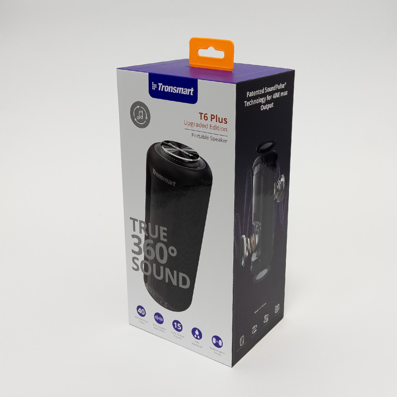 Belaidis Bluetooth garsiakalbis T6 Plus 40W + Powerbank juodas