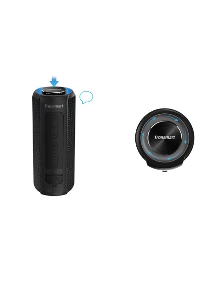 Belaidis Bluetooth garsiakalbis T6 Plus 40W + Powerbank juodas Belaidis Bluetooth garsiakalbis T6 Plus 40W + Powerbank juodas