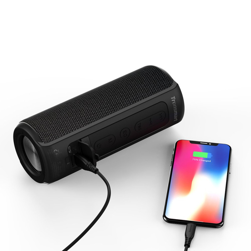 Belaidis Bluetooth garsiakalbis T6 Plus 40W + Powerbank juodas
