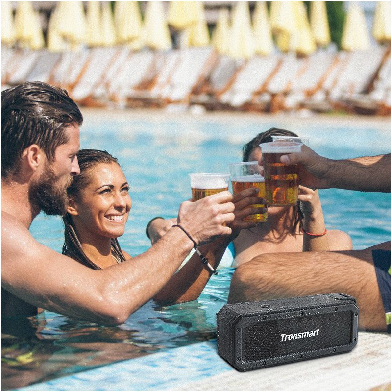 Element Force+ 40W NFC belaidė Bluetooth garsiakalbė juoda