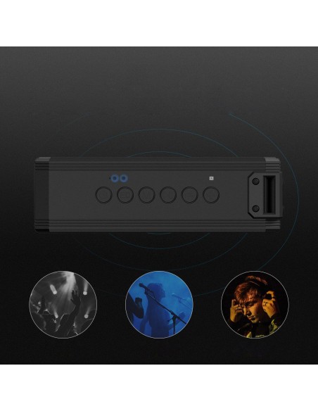 Element Force+ 40W NFC belaidė Bluetooth garsiakalbė juoda