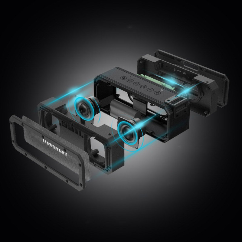 Element Force+ 40W NFC belaidė Bluetooth garsiakalbė juoda