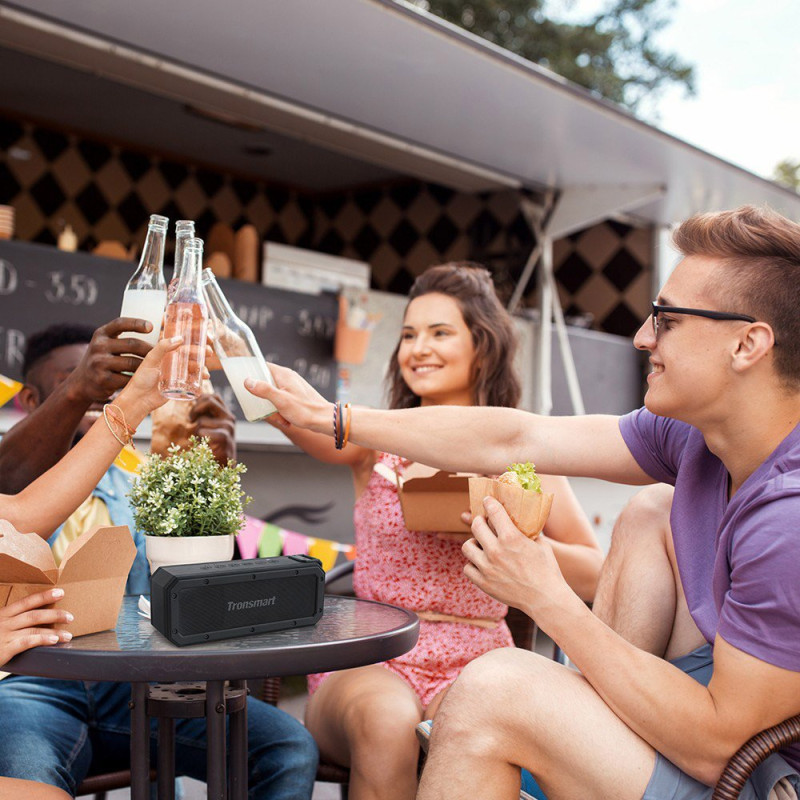 Element Force+ 40W NFC belaidė Bluetooth garsiakalbė juoda