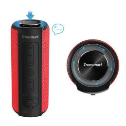 Belaidis Bluetooth garsiakalbis T6 Plus 40W + Powerbank raudona