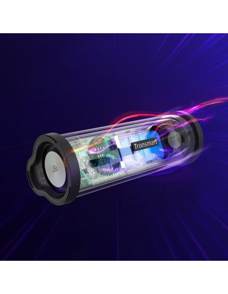 Atsparus vandeniui belaidis Bluetooth garsiakalbis Force 2 30W juodas Atsparus vandeniui belaidis Bluetooth garsiakalbis Force 2 30W juodas