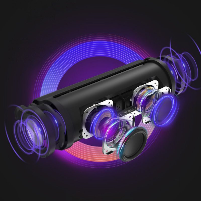 Atsparus vandeniui belaidis Bluetooth garsiakalbis Force 2 30W juodas