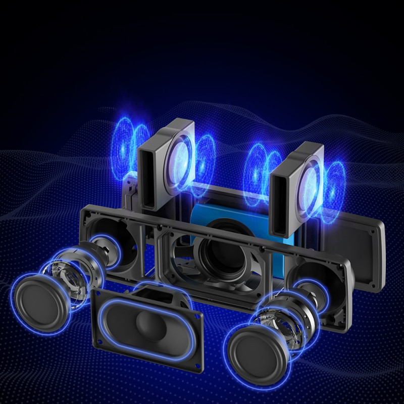 Studijos 30W belaidė Bluetooth kolonėlė juoda
