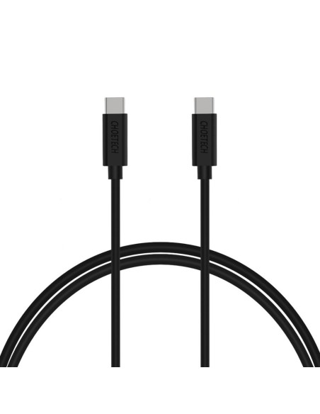 Kabelis USB Type C - USB Type C 3A 2m juodas Kabelis USB Type C - USB Type C 3A 2m juodas