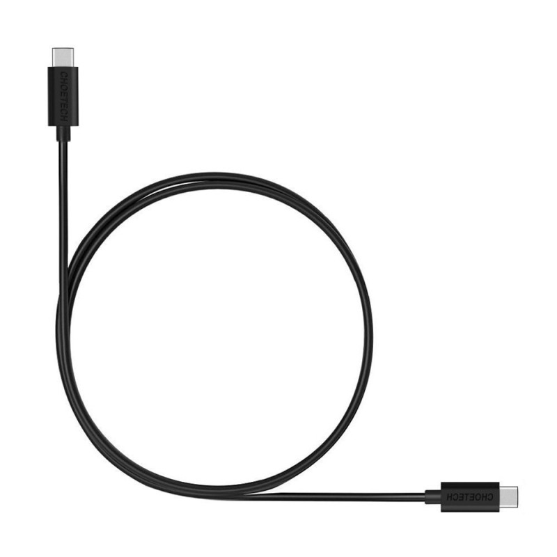 Kabelis USB Type C - USB Type C 3A 2m juodas