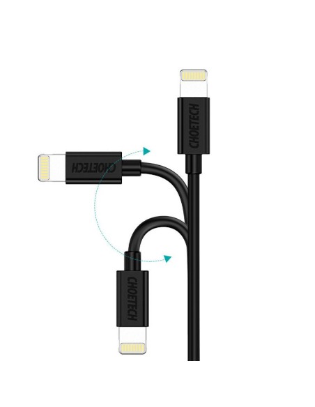 MFI USB kabelis – žaibas 1,2 m baltas