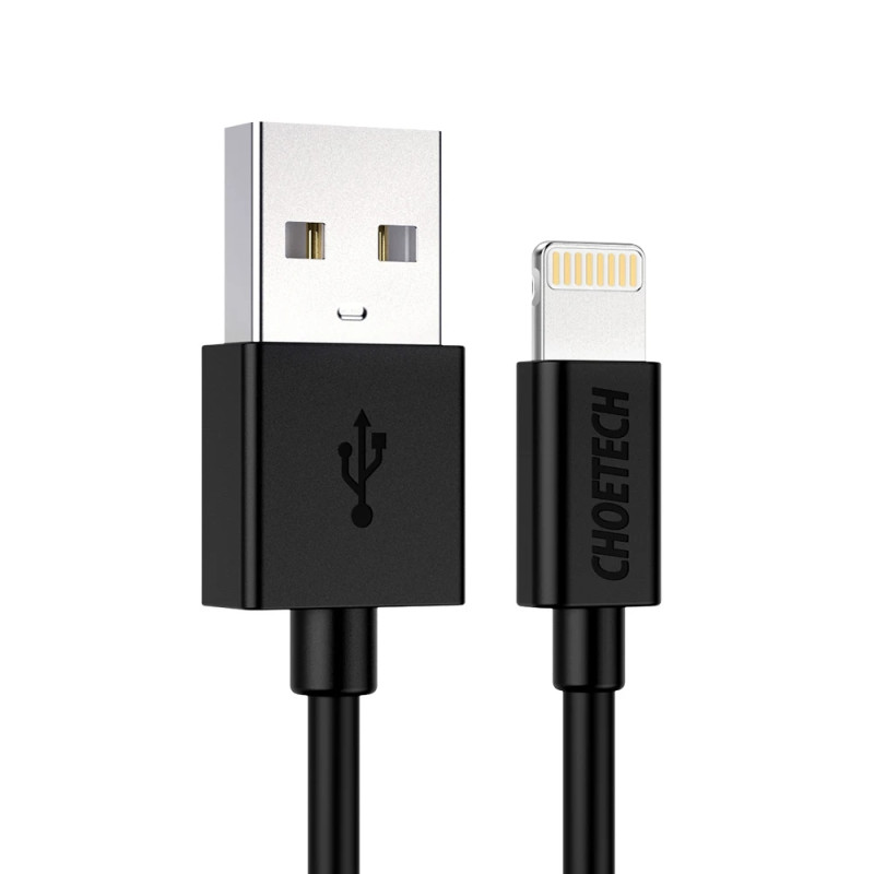MFI USB kabelis – žaibas 1,2 m baltas