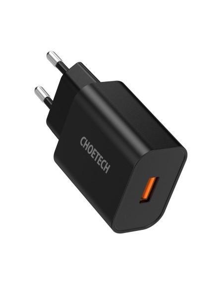 USB įkroviklis 18W Power Delivery juodas