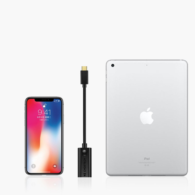 Adapteris HUB USB Type C Thunderbolt 3 į HDMI 2.0 4K 60Hz juoda
