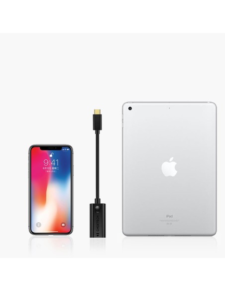 Adapteris HUB USB Type C Thunderbolt 3 į HDMI 2.0 4K 60Hz juoda Adapteris HUB USB Type C Thunderbolt 3 į HDMI 2.0 4K 60Hz juoda