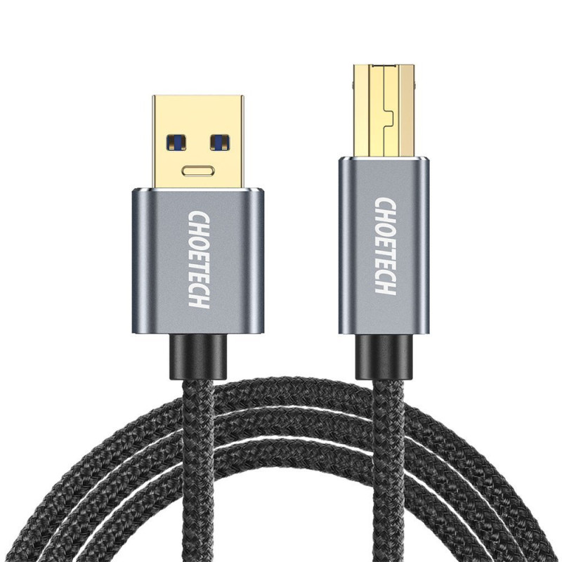 USB tipo B spausdintuvo laidas – USB 2.0 480 Mbps 3m