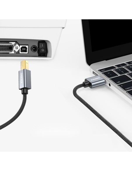 USB tipo B spausdintuvo laidas – USB 2.0 480 Mbps 3m USB tipo B spausdintuvo laidas – USB 2.0 480 Mbps 3m