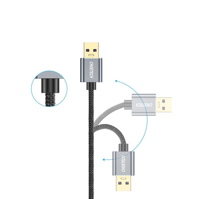 USB tipo B spausdintuvo laidas – USB 2.0 480 Mbps 3m