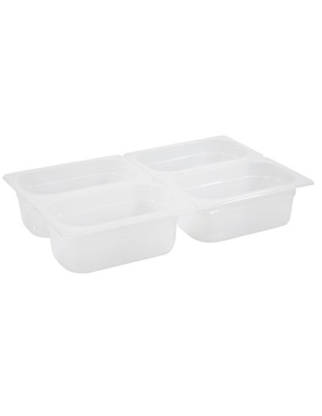 Gastronorm konteineris pagamintas iš polipropileno GN 1/4 h. 150 mm - Hendi 880319